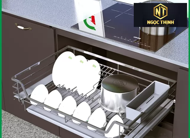 KỆ ĐỰNG BÁT ĐĨA ĐA NĂNG HỢP KIM SƠN NANO tại Hiệp Phước